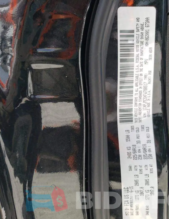 1C4PJMCSXFW788517 Photo# 13