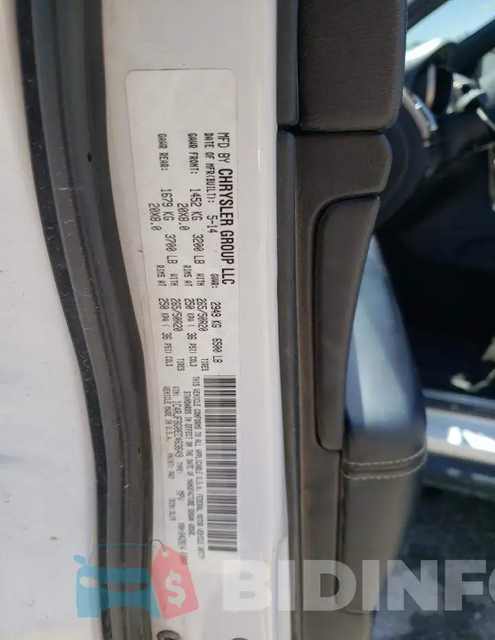 1C4RJFBG0EC463649 Photo# 12