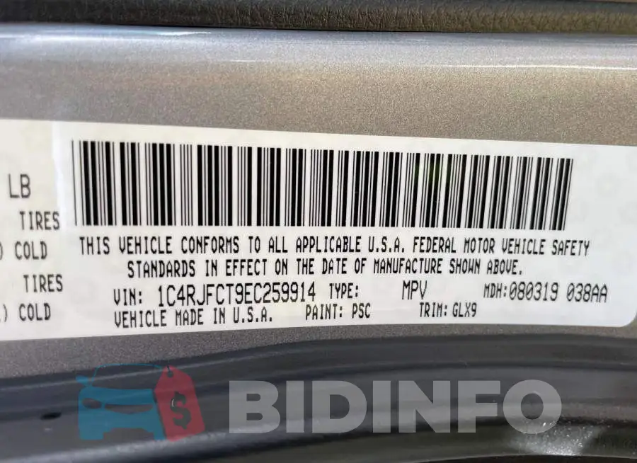 1C4RJFCT9EC259914 Photo# 10