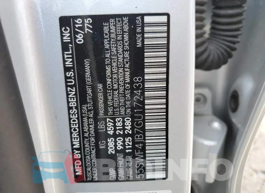 55SWF4JB7GU172438 Photo# 12
