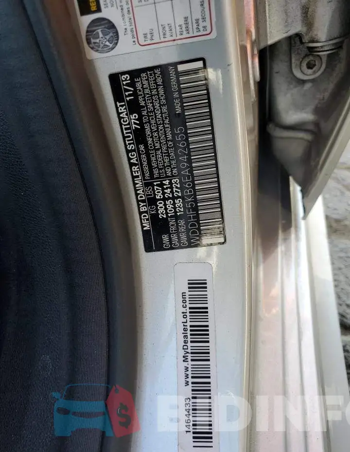 WDDHF5KB6EA942655 Photo# 12