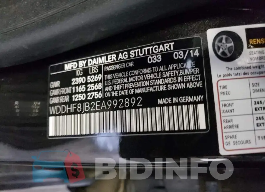 WDDHF8JB2EA992892 Photo# 12