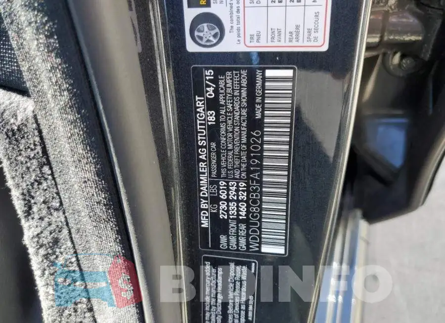 WDDUG8CB3FA191026 Photo# 12