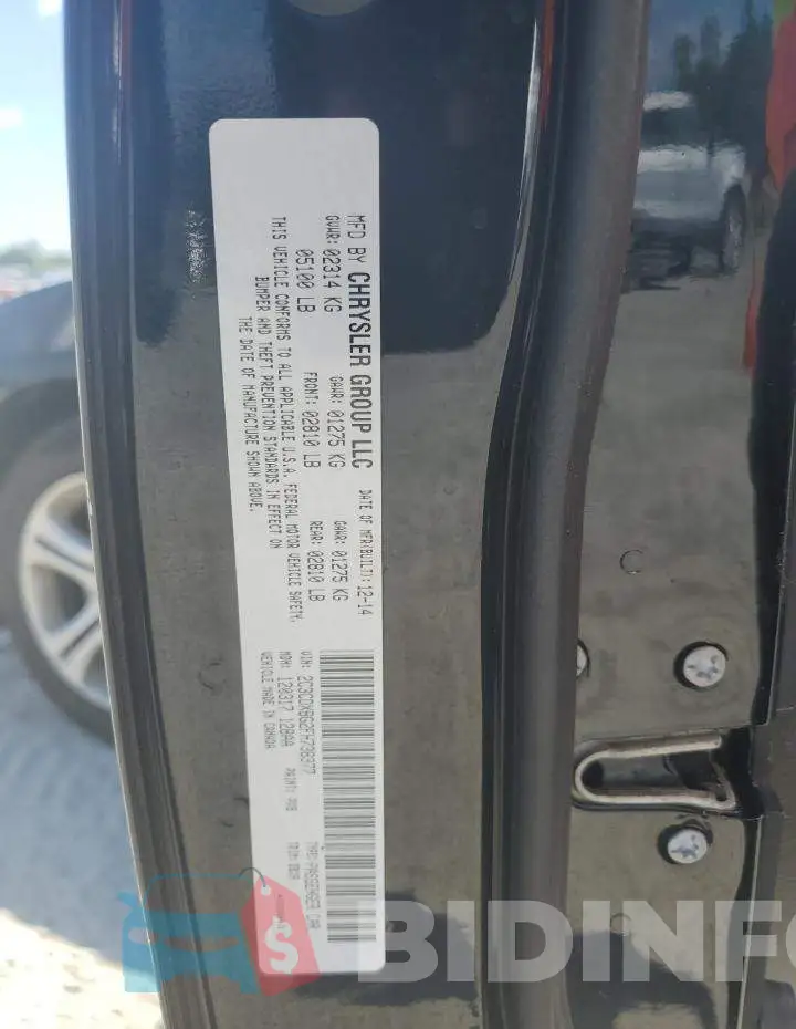 2C3CDXBG2FH738377 Photo# 12