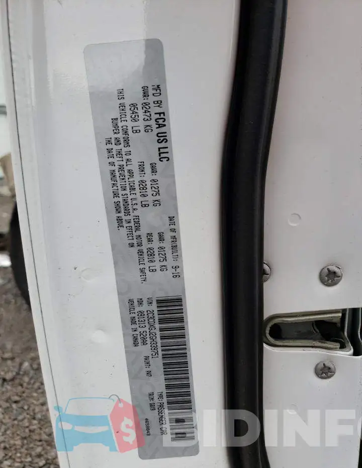 2C3CDXGJ2GH339751 Photo# 12