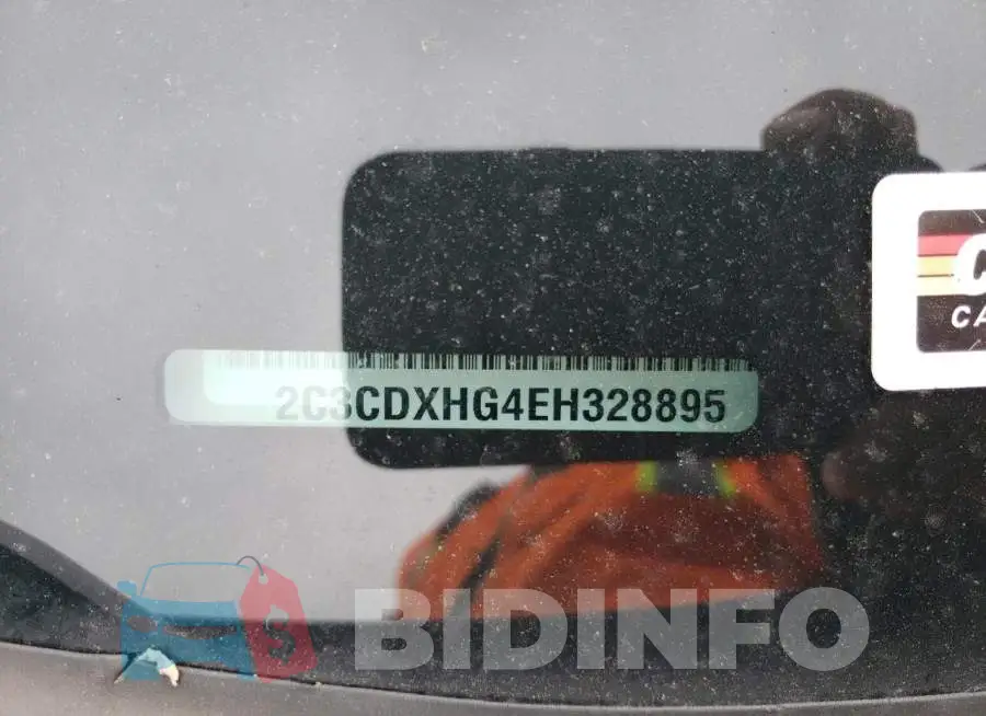 2C3CDXHG4EH328895 Photo# 12