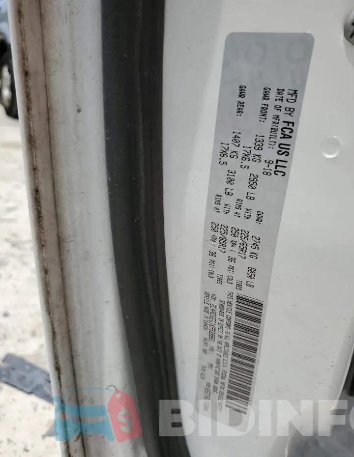 2C4RDGEG1KR529881 Photo# 13