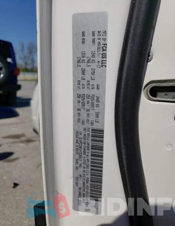 3C4PDCAB1HT636817 Photo# 13