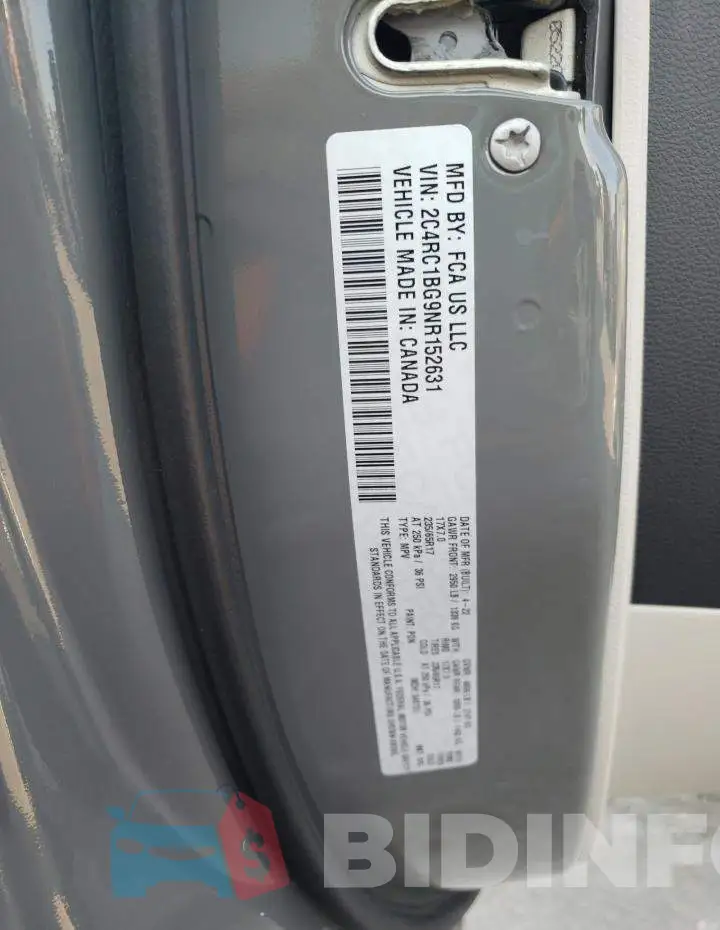 2C4RC1BG9NR152631 Photo# 12