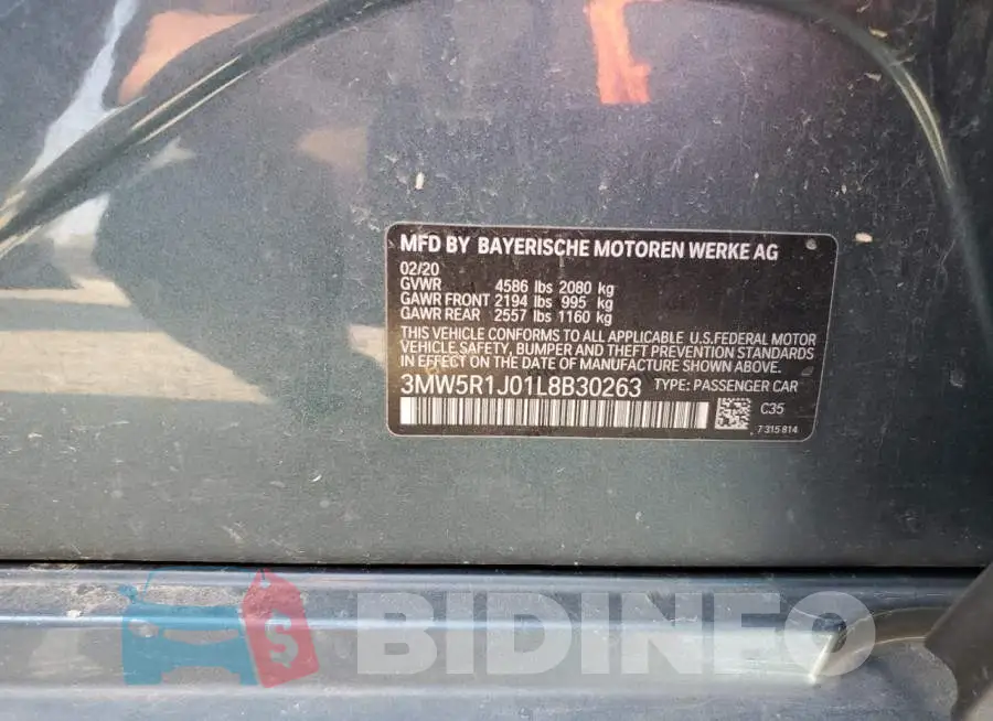 3MW5R1J01L8B30263 Photo# 13