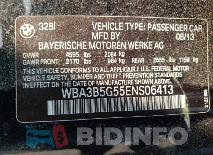 WBA3B5G55ENS06413 Photo# 12