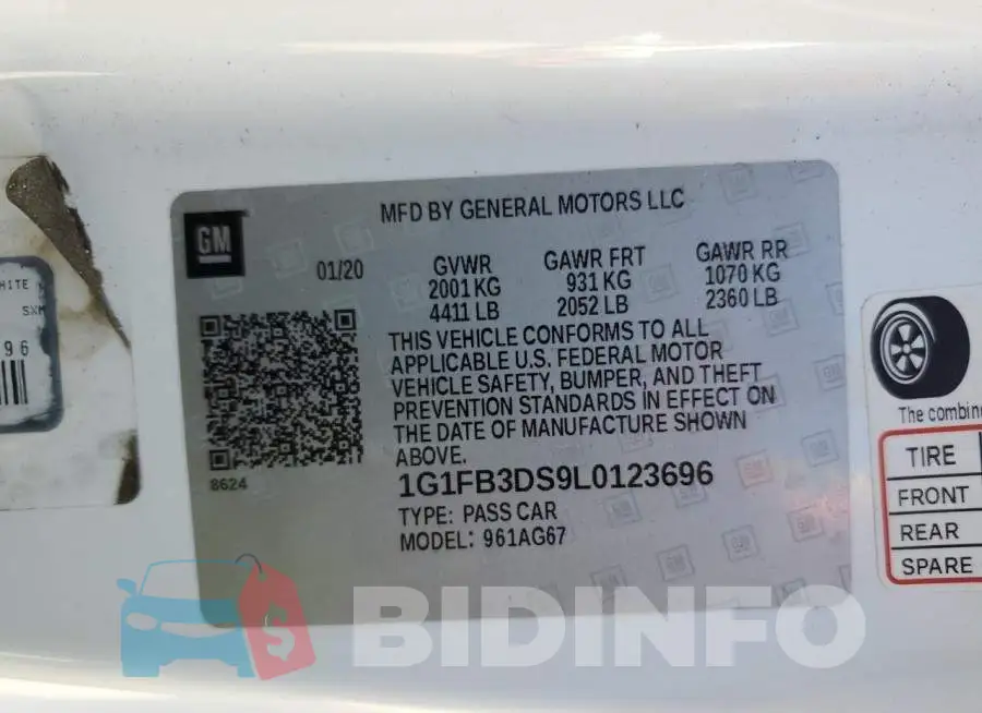 1G1FB3DS9L0123696 Photo# 12