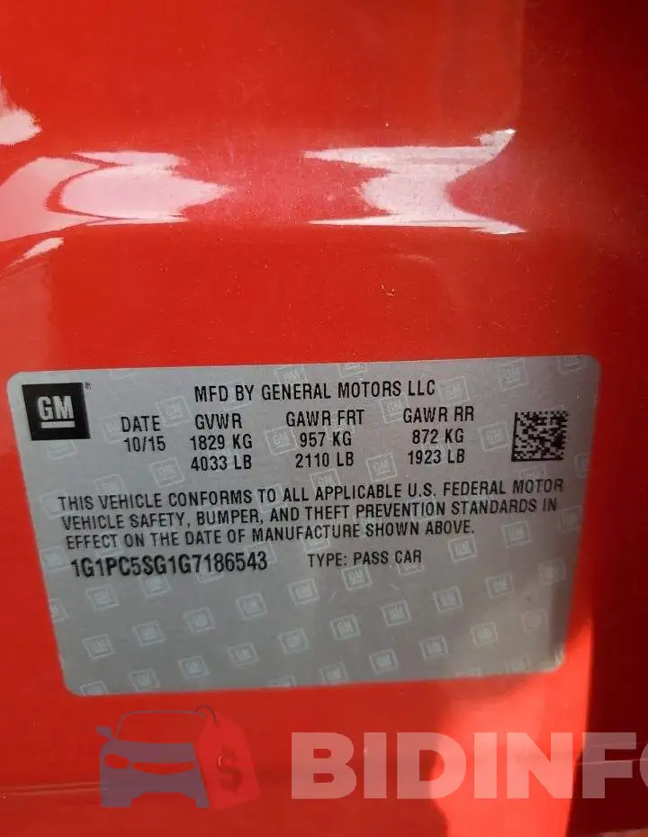 1G1PC5SG1G7186543 Photo# 12
