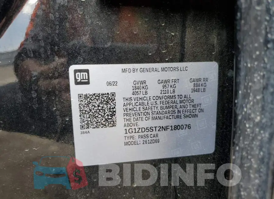 1G1ZD5ST2NF180076 Photo# 12