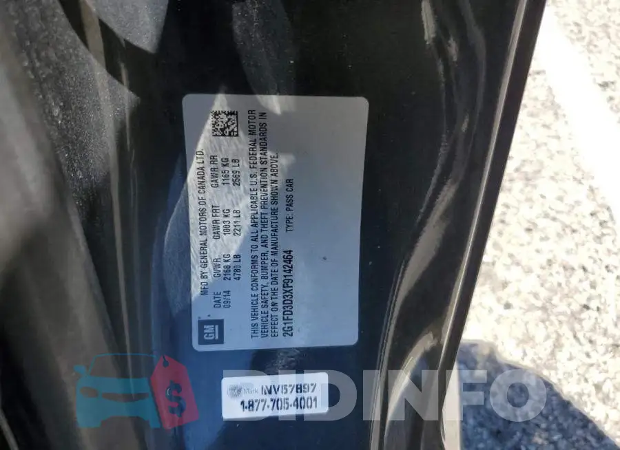 2G1FD3D3XF9142464 Photo# 12