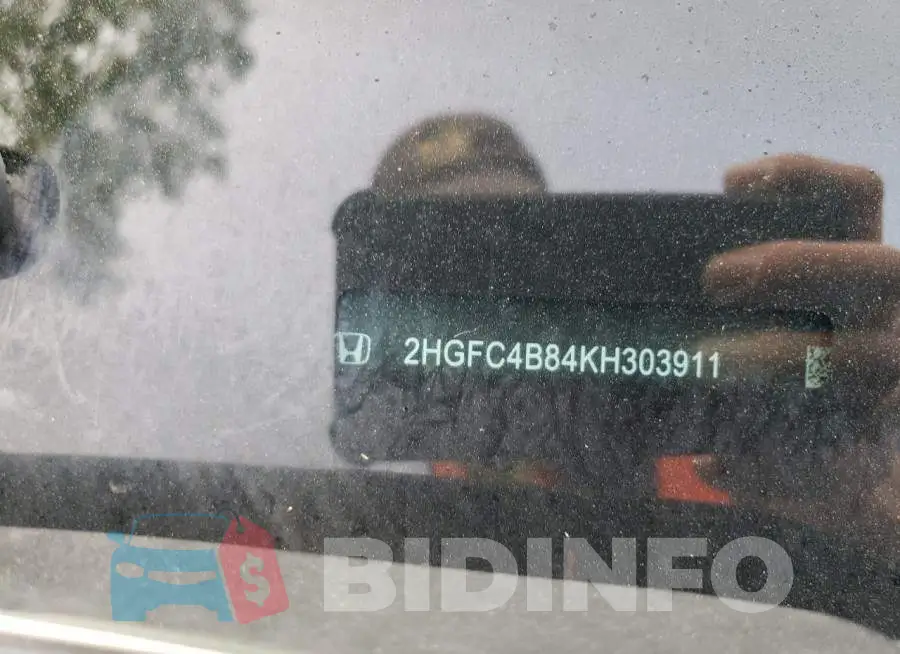2HGFC4B84KH303911 Photo# 12