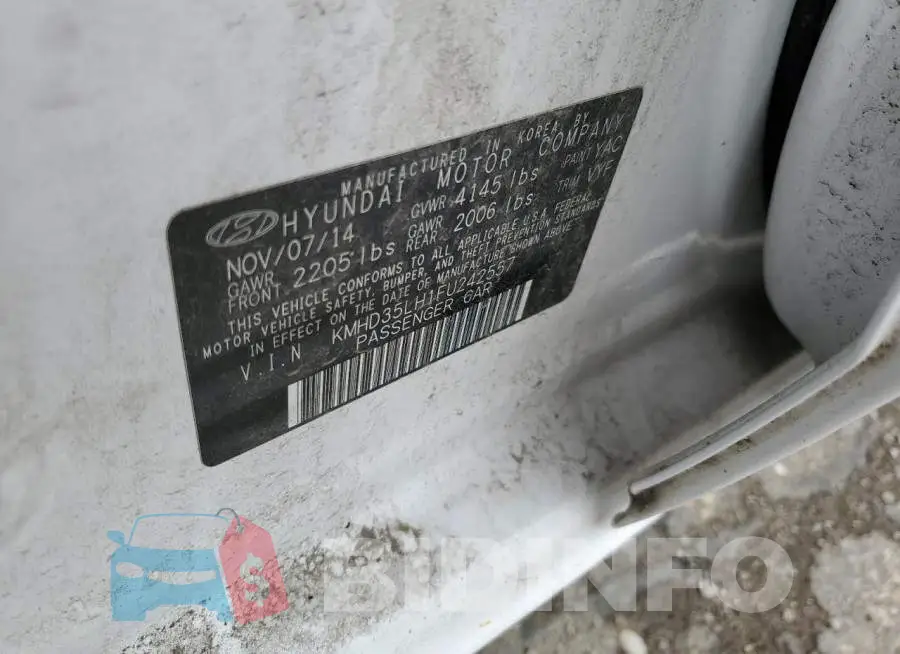 KMHD35LH1FU242557 Photo# 12