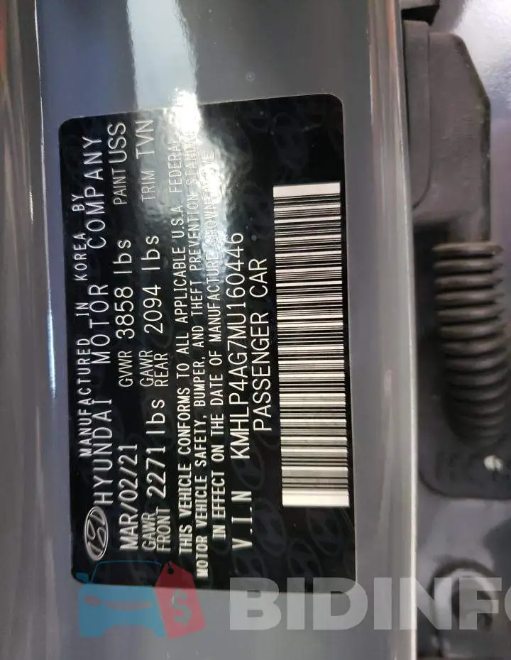 KMHLP4AG7MU160446 Photo# 12