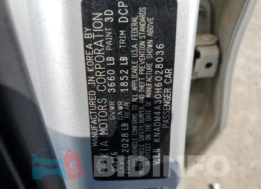 KNADM4A30H6028036 Photo# 12