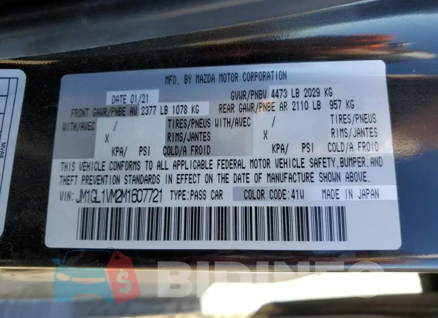 JM1GL1VM2M1607721 Photo# 12