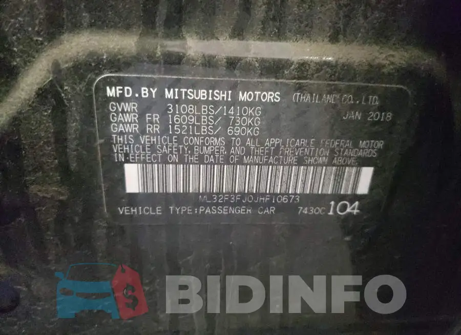 ML32F3FJ0JHF10673 Photo# 12