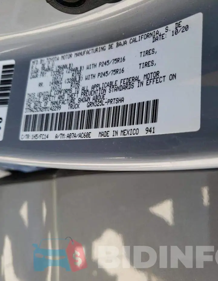 3TMAZ5CN2MM142299 Photo# 12