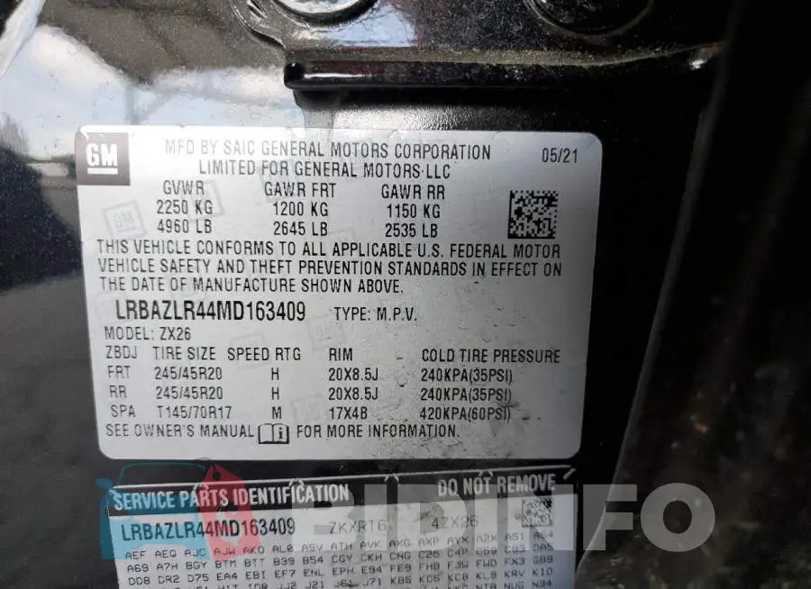 LRBAZLR44MD163409 Photo# 12