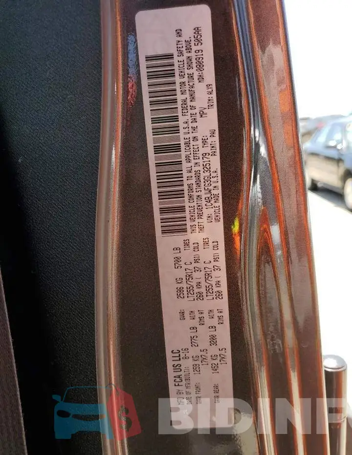 1C4BJWFG3GL325179 Photo# 13