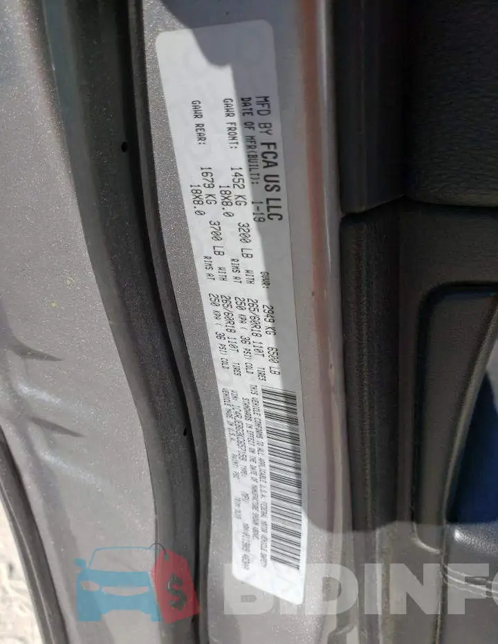 1C4RJEBG3KC657159 Photo# 13