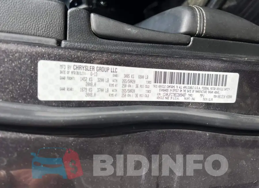 1C4RJFCT8EC209487 Photo# 10