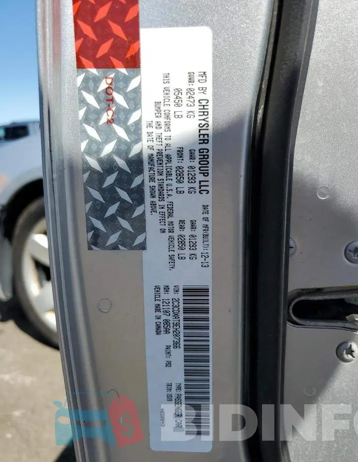 2C3CDXAT9EH207366 Photo# 12