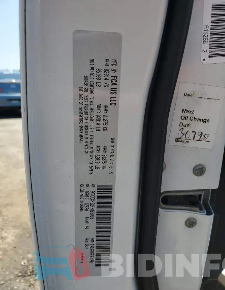 2C3CDXHG2FH862088 Photo# 12