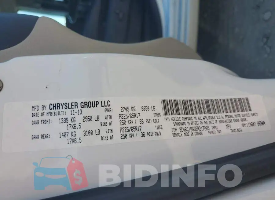 2C4RC1BG3ER217005 Photo# 13
