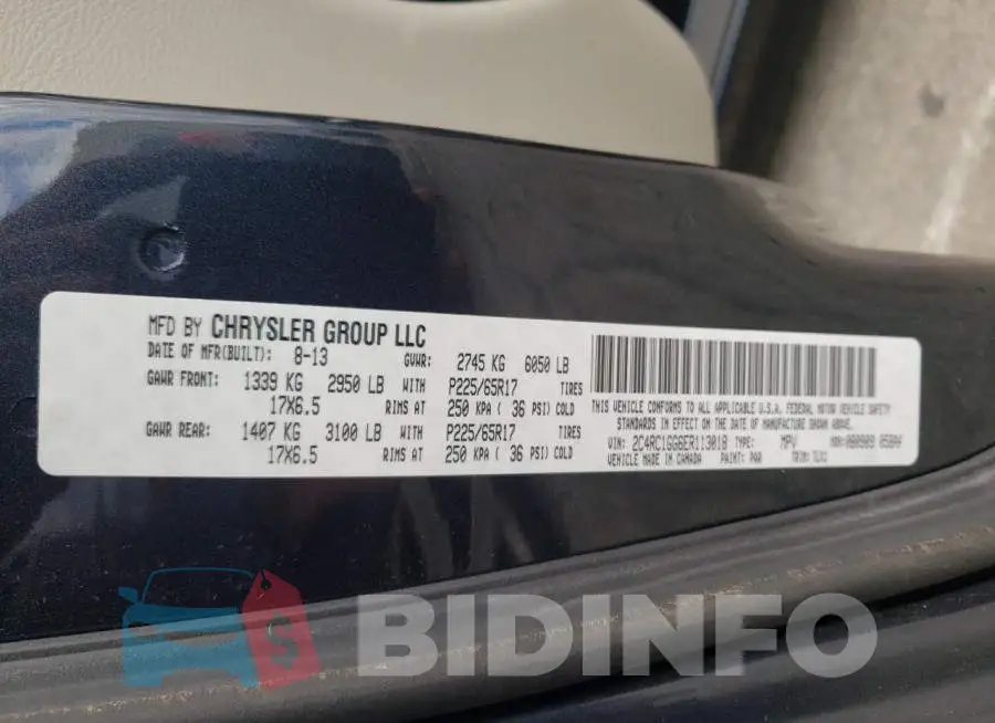 2C4RC1GG6ER113018 Photo# 13