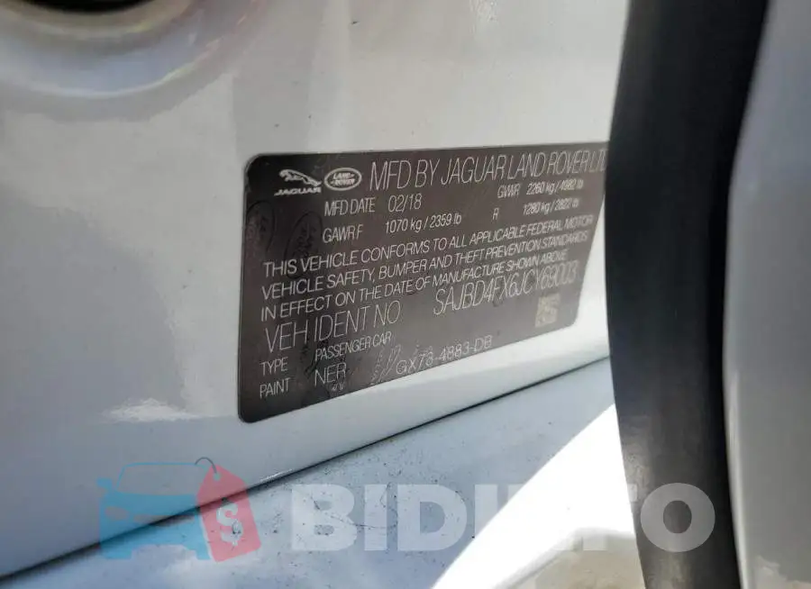 SAJBD4FX6JCY69003 Photo# 12