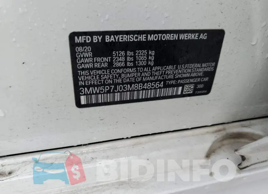 3MW5P7J03M8B48564 Photo# 12