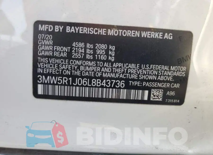 3MW5R1J06L8B43736 Photo# 12