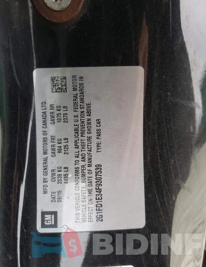 2G1FD1E34F9307539 Photo# 12