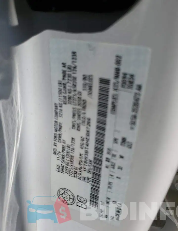 1FT8W3BT4HEB87266 Photo# 12