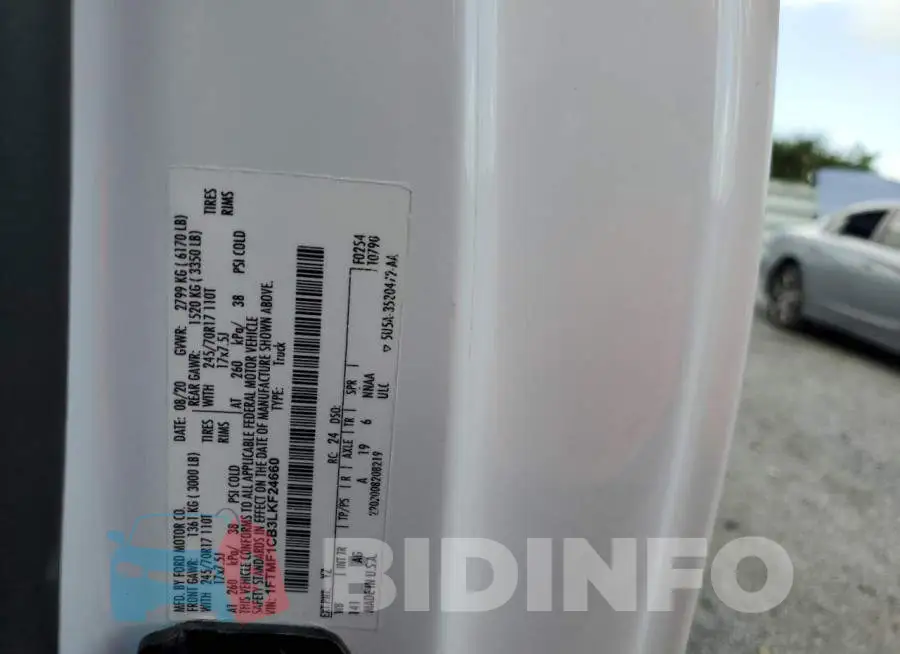 1FTMF1CB3LKF24660 Photo# 12