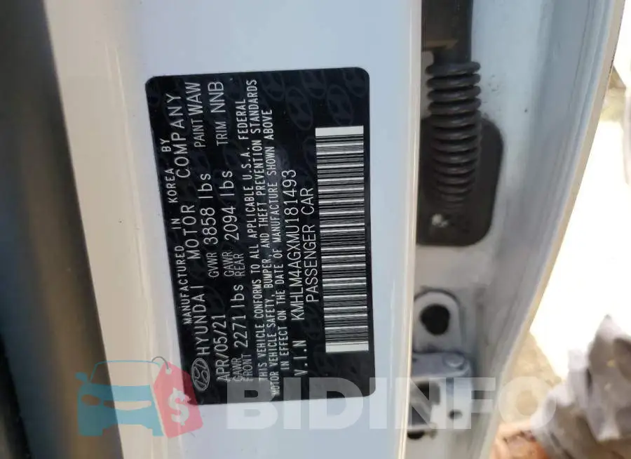 KMHLM4AGXMU181493 Photo# 12
