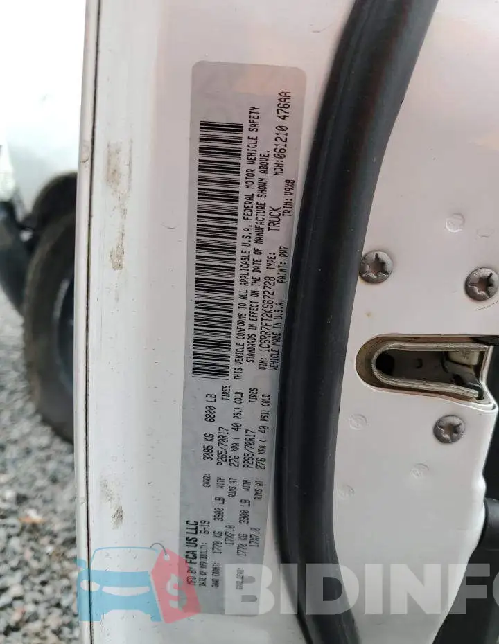1C6RR7FT2KS672728 Photo# 12