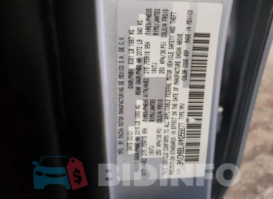 3MVDMBBL4MM256877 Photo# 13
