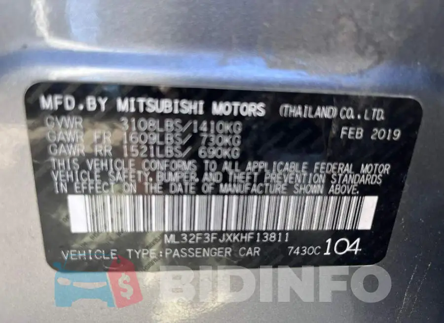 ML32F3FJXKHF13811 Photo# 10