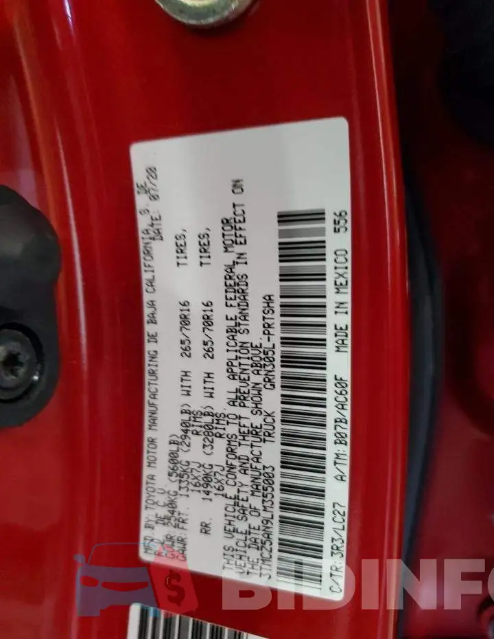 3TMCZ5AN9LM355003 Photo# 12