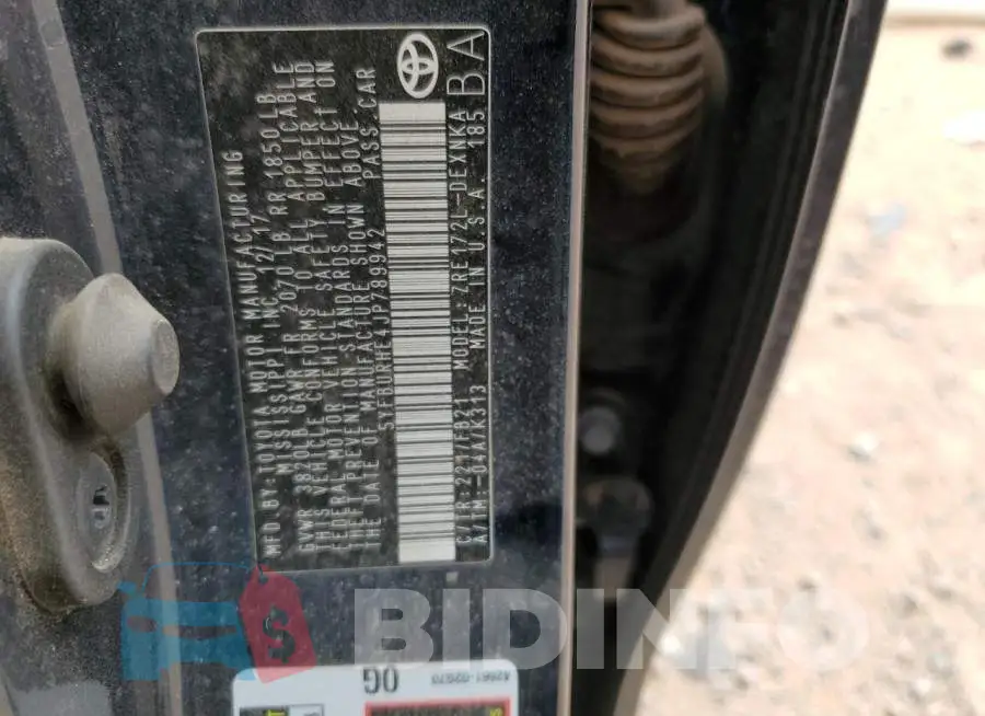 5YFBURHE4JP789942 Photo# 13