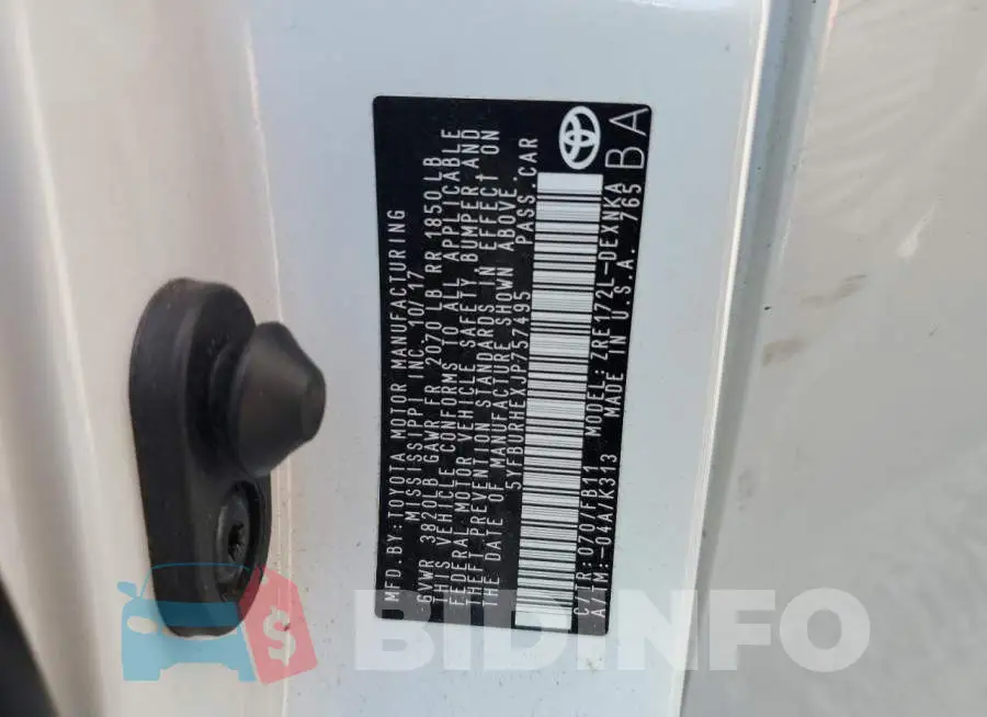 5YFBURHEXJP757495 Photo# 12