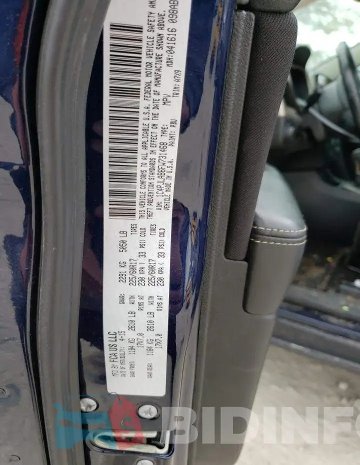 1C4PJLAB6FW731468 Photo# 13