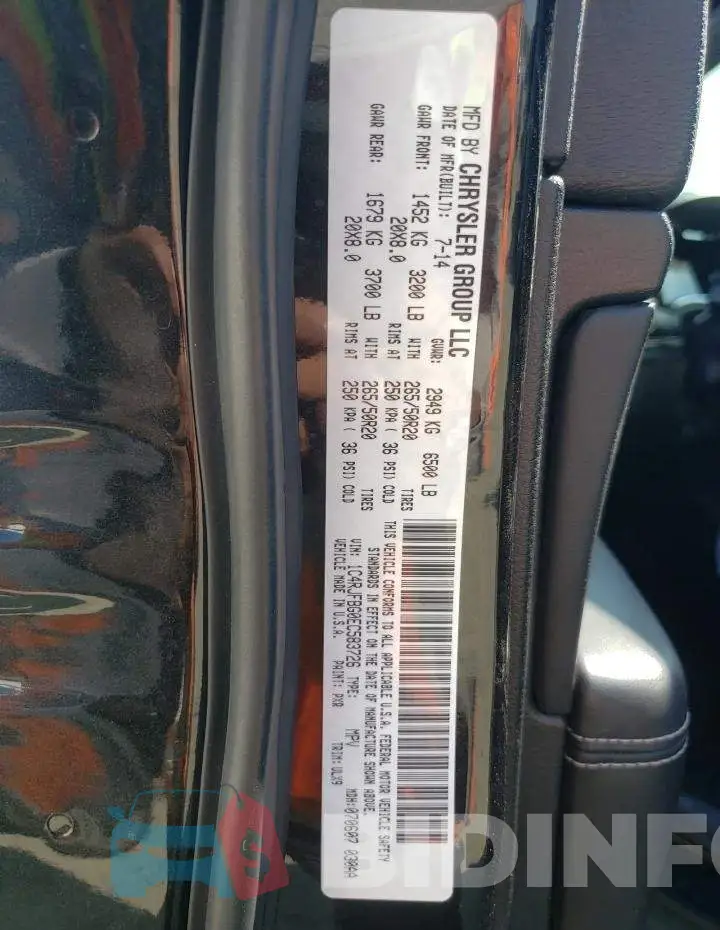 1C4RJFBG0EC583726 Photo# 12