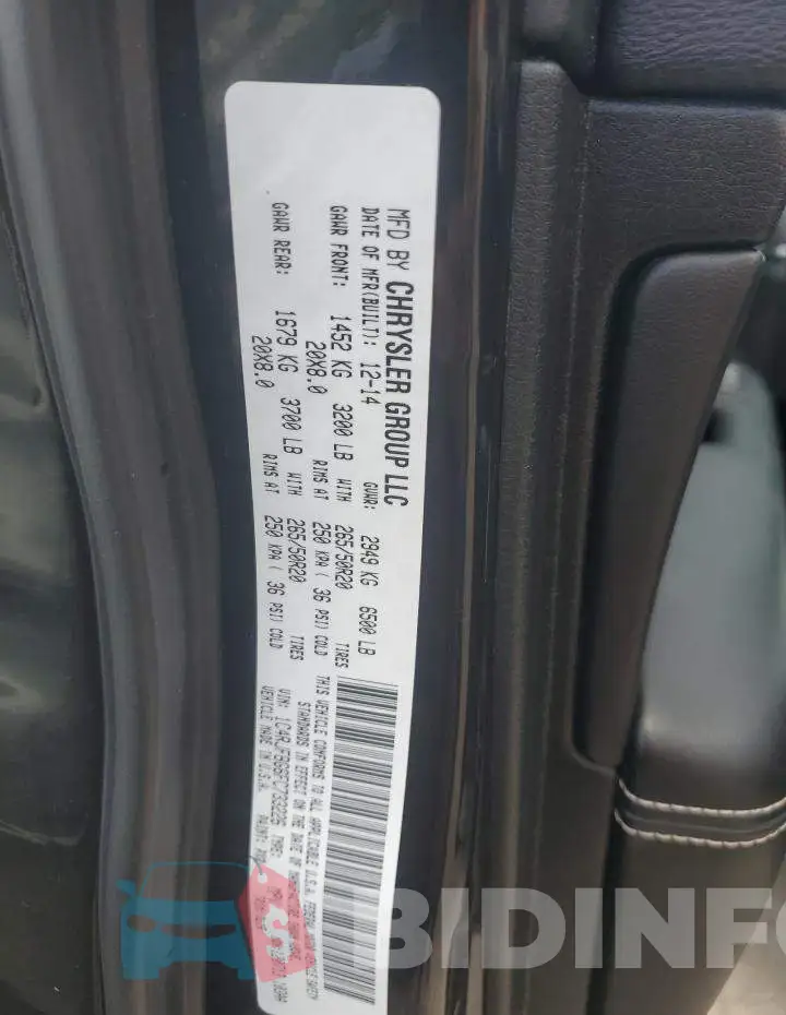 1C4RJFBG6FC733226 Photo# 13